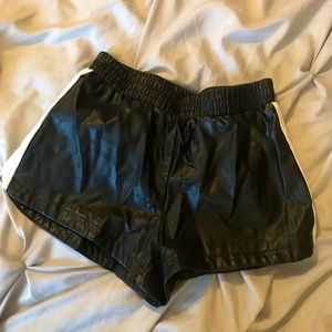 Leather Shorts